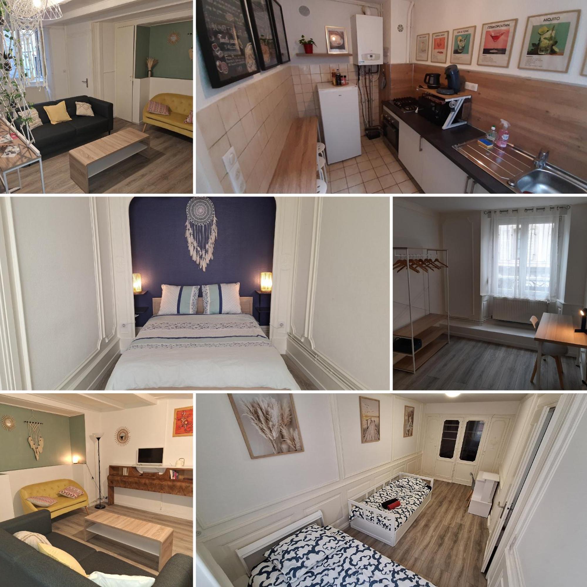 Charmant Et Spacieux Appartement Au Centre Ville - La Boheme Mulhouse Extérieur photo